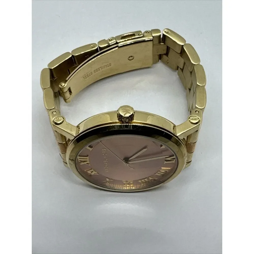 Michael Kors Norie MK3586 Womens Stainless Steel Analog Dial Quartz Watch JNA869